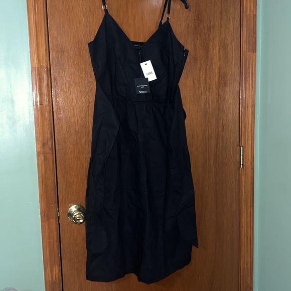 Saks Fifth Avenue Linen/Cotton Dress - Picture 2 of 5